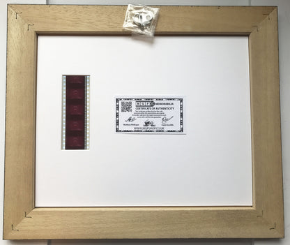 Hand crafted display featuring original 35mm film cells for TRON 1982 fans v2
