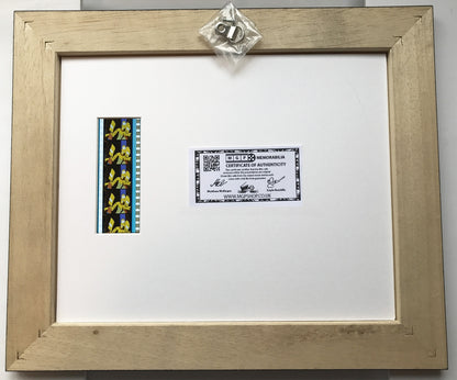 Hand crafted display featuring original film cells for THE SIMPSONS MOVIE fans
