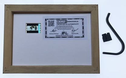 Hand crafted display inc original Mini film cells for THE SOCIAL NETWORK fans