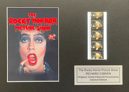 Handmade gift featuring original 35mm film cells for The Rocky Horror Show fans