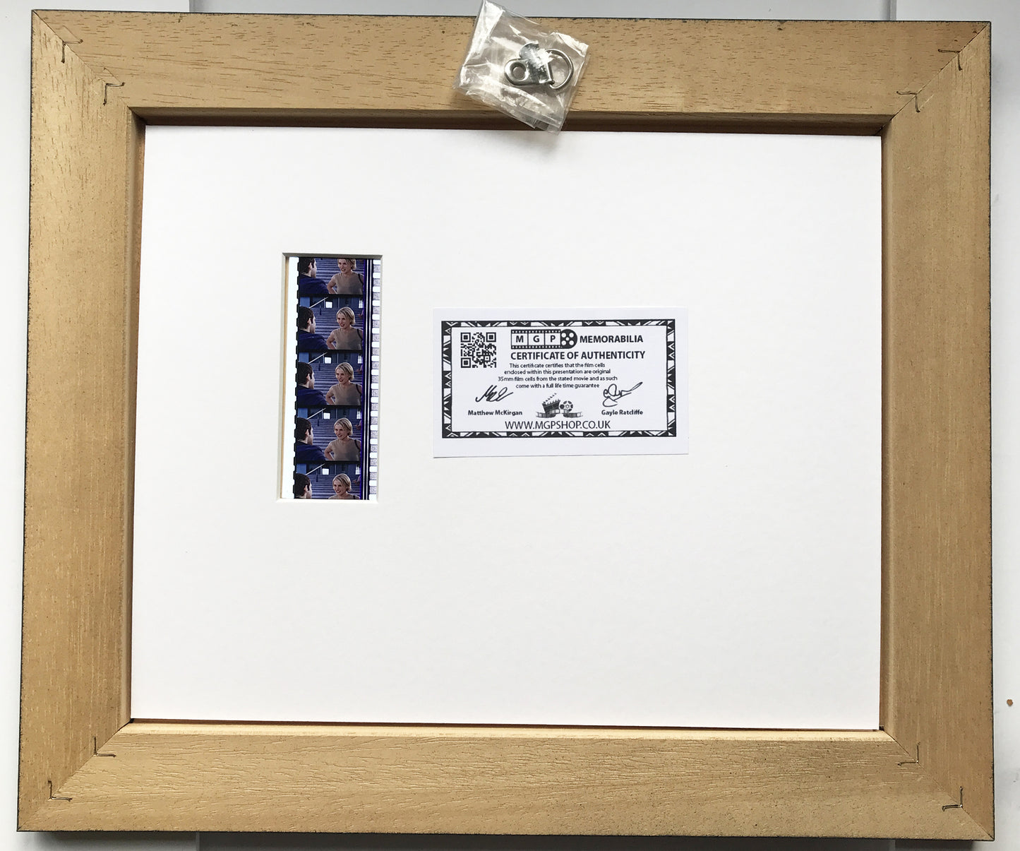 Handmade display inc original film cells for There's Something About Mary fans