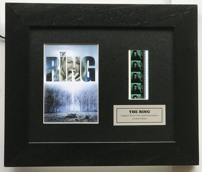 Hand Crafted display featuring original 35mm film cells for THE RING fans v3