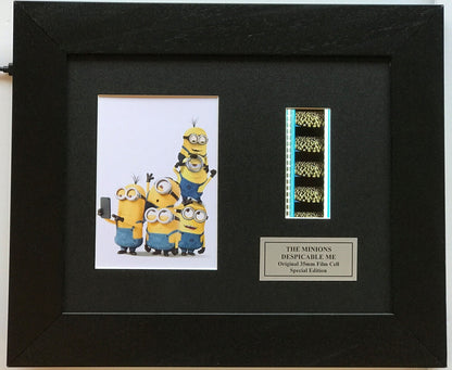 Handmade display inc original 35mm film cells for DESPICABLE ME (Minions) fans