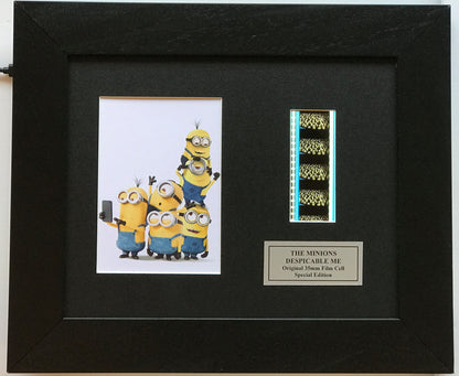 Handmade display inc original 35mm film cells for DESPICABLE ME (Minions) fans