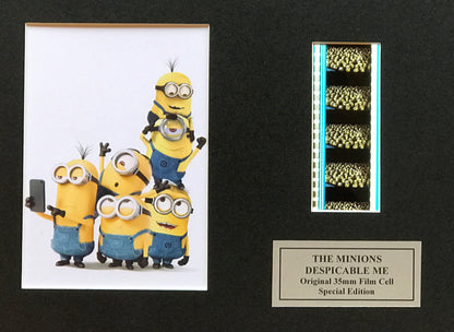 Handmade display inc original 35mm film cells for DESPICABLE ME (Minions) fans