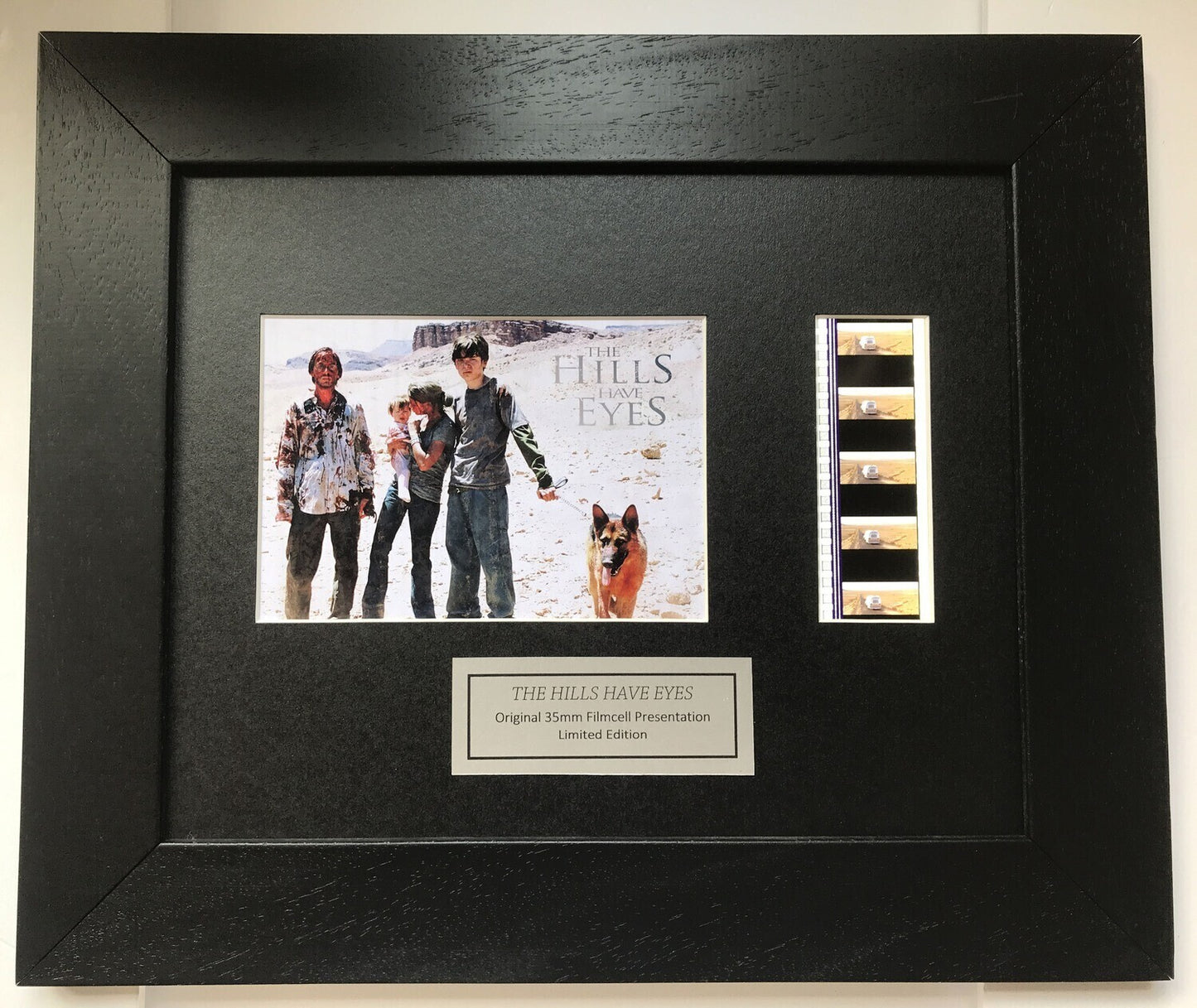 Handmade display inc original 35mm film cells for The HILLS HAVE EYES fans v2