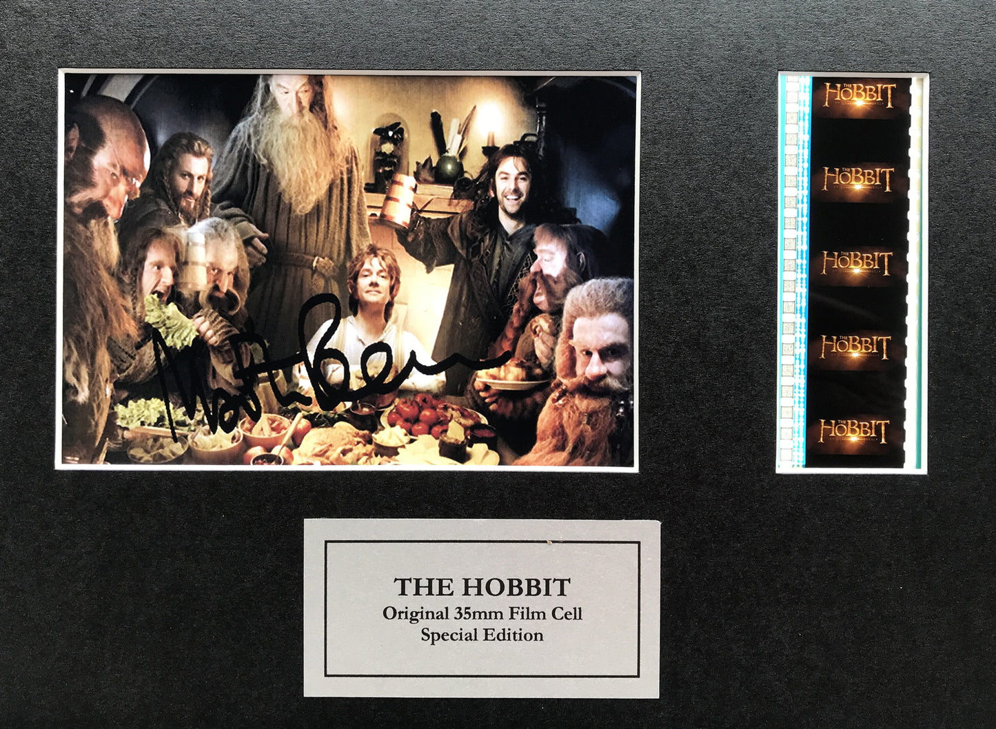 Handmade crafted gift inc original filmcells for The Hobbit MARTIN FREEMAN fans