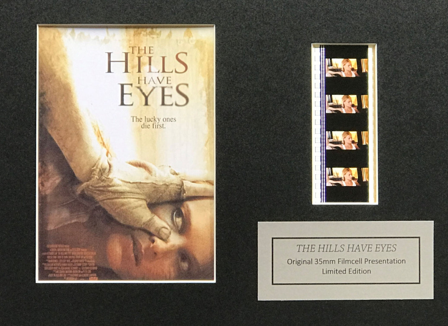 Handmade gift inc original 35mm film cells for The HILLS HAVE EYES 2006 fans v1