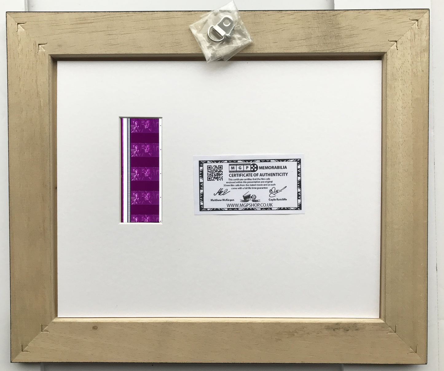 Hand crafted display featuring original film cells for a The DEER HUNTER fan v2