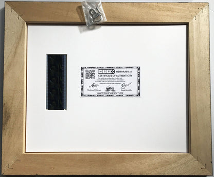 Hand crafted display featuring original 35mm film cells for THE FUGITIVE fans v2