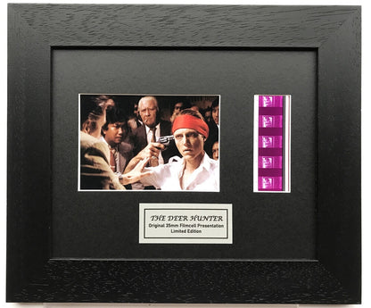 THE DEER HUNTER Original 35mm Film Cells set in Quality Wood Frame + COA