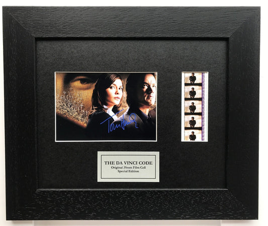 Hand crafted display with original 35mm film cells for The Da Vinci Code fans vSR