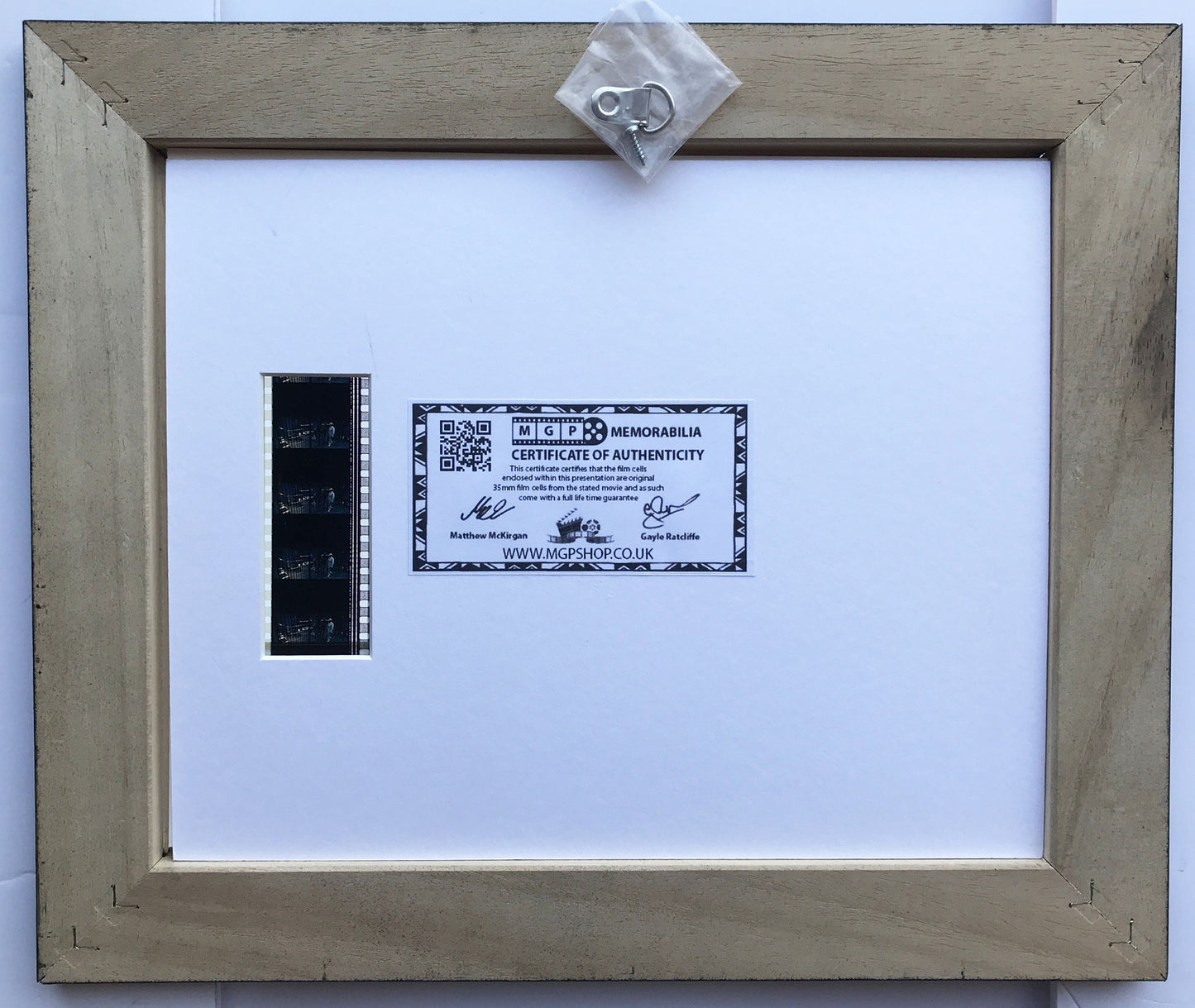 The DUKES of HAZZARD Original 35mm Film Cells set within Quality Wood Frame + COA