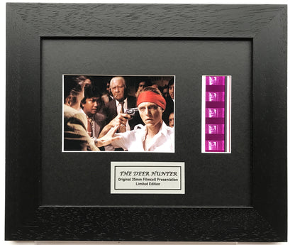 THE DEER HUNTER Original 35mm Film Cells set in Quality Wood Frame + COA