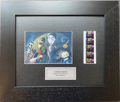 CORPSE BRIDE Original 35mm Film Cells set within Quality Wood Frame + COA v2