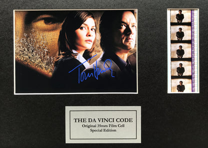 Hand crafted display with original 35mm film cells for The Da Vinci Code fans vSR