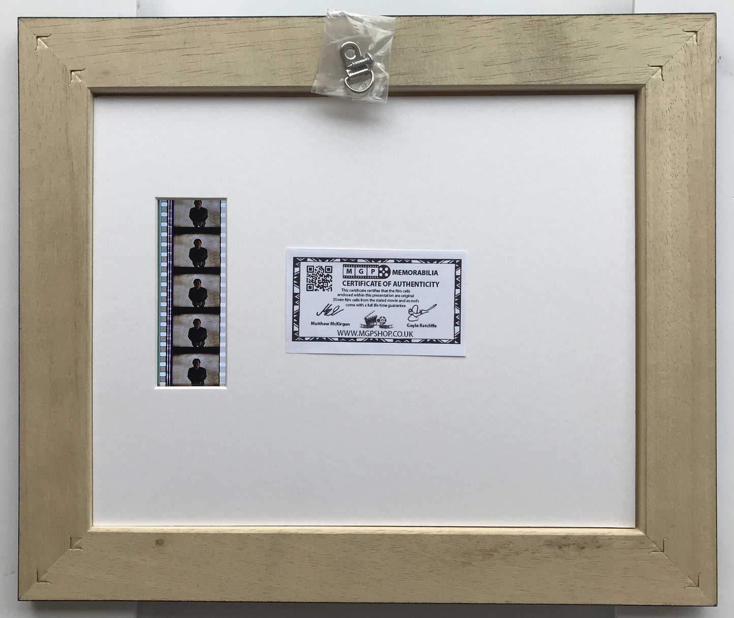 Hand crafted display with original 35mm film cells for The Da Vinci Code fans vSR
