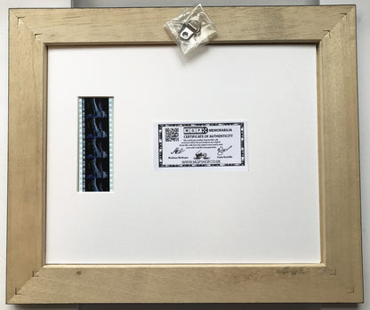 Handmade display featuring original 35mm film cells for THE BODYGUARD fans vSR