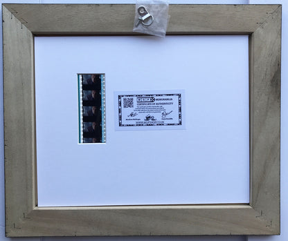 Hand crafted display featuring original 35mm film cells for THE A-TEAM 2010 fans