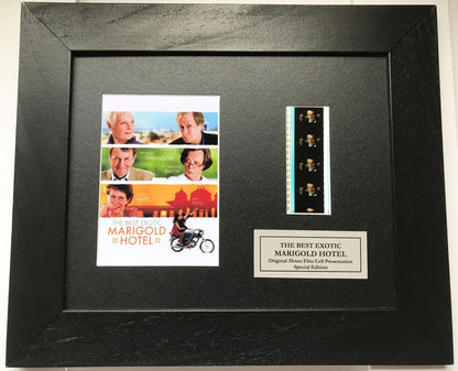 Handmade display of original filmcells for The Best Exotic Marigold Hotel fans v2