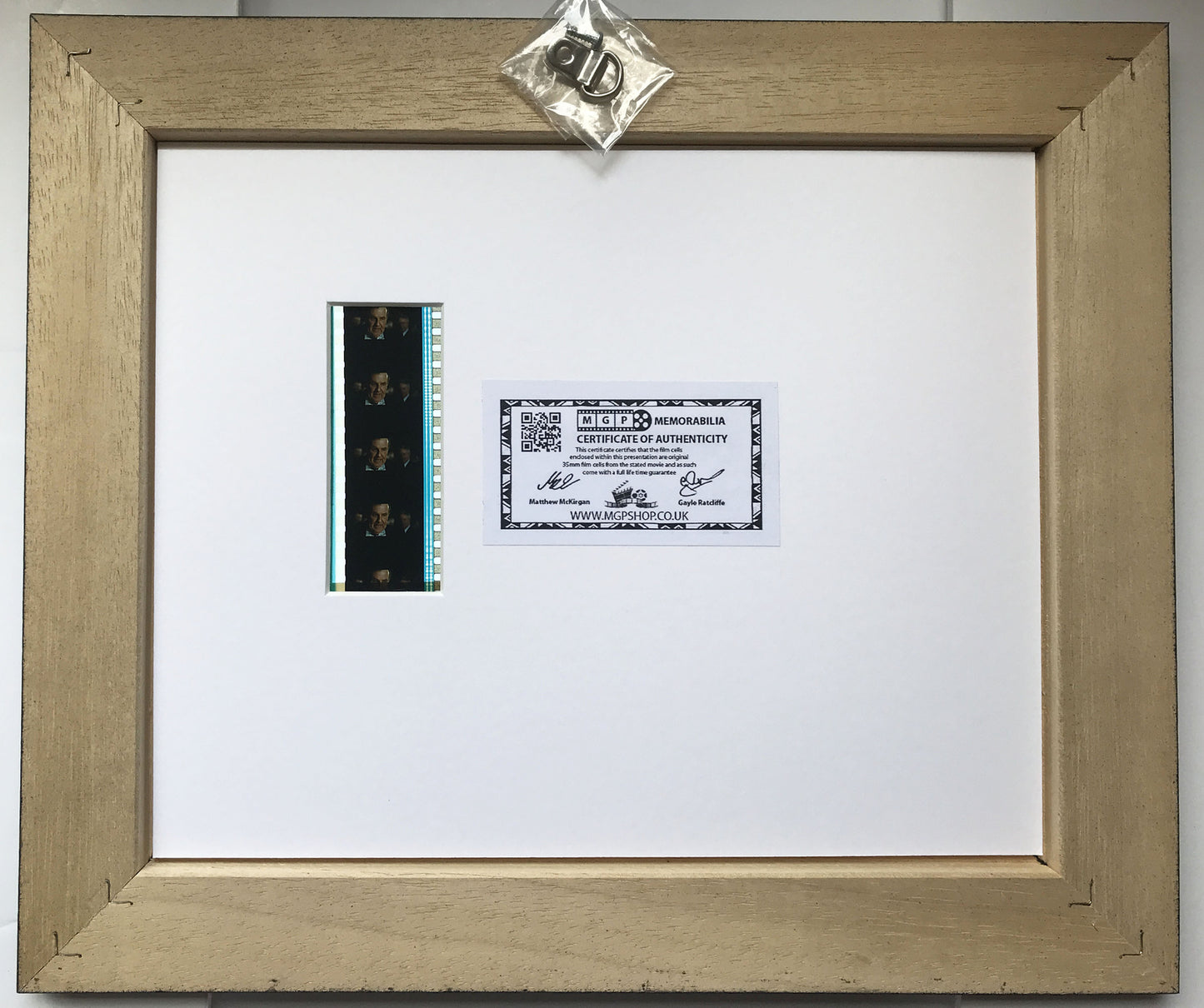 Handmade display of original filmcells for The Best Exotic Marigold Hotel fans v2