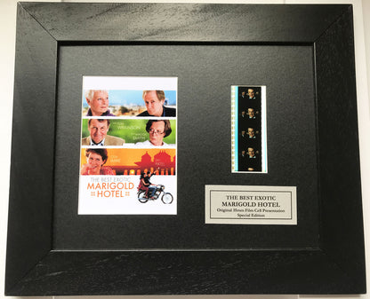 Handmade display of original filmcells for The Best Exotic Marigold Hotel fans v2