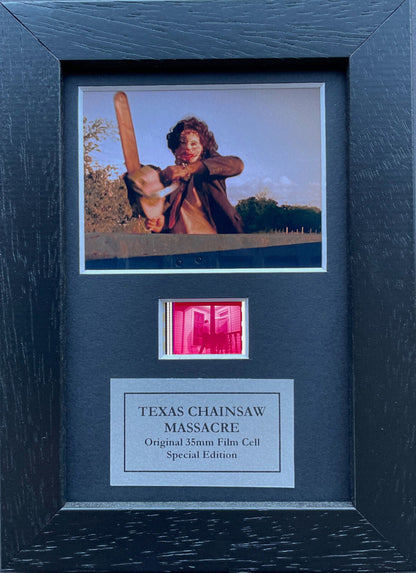 Handmade display inc original Mini film cell for The TEXAS CHAINSAW MASSACRE fans