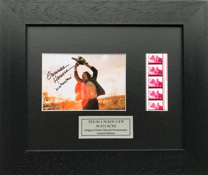 Handmade display inc original film cells for a Texas Chain Saw Massacre fan vSRG