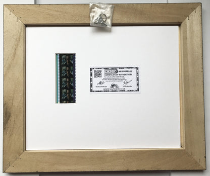 Handmade display featuring original 35mm film cells for a Spider-Man 2 fan v2