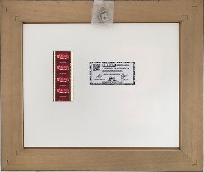 Hand crafted display featuring original 35mm film cells for a BEE GEES fan vSP2