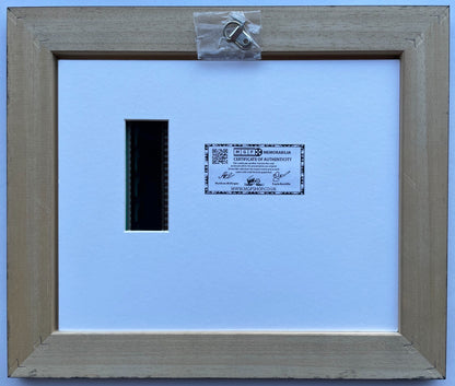 Hand crafted display featuring original 35mm film cells for SHREK 2 fans