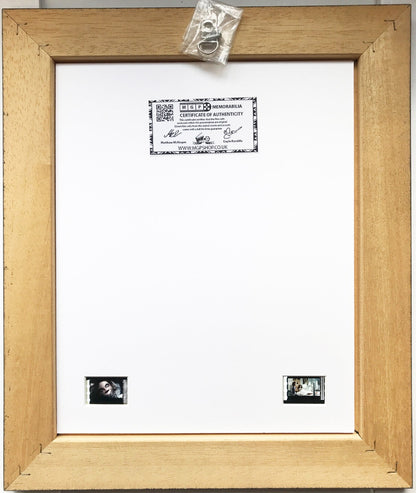 Hand crafted display featuring original 35mm film cells for SEED OF CHUCKY fans