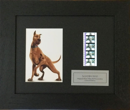 Hand crafted display featuring original 35mm film cells for Scooby-Doo fans v1