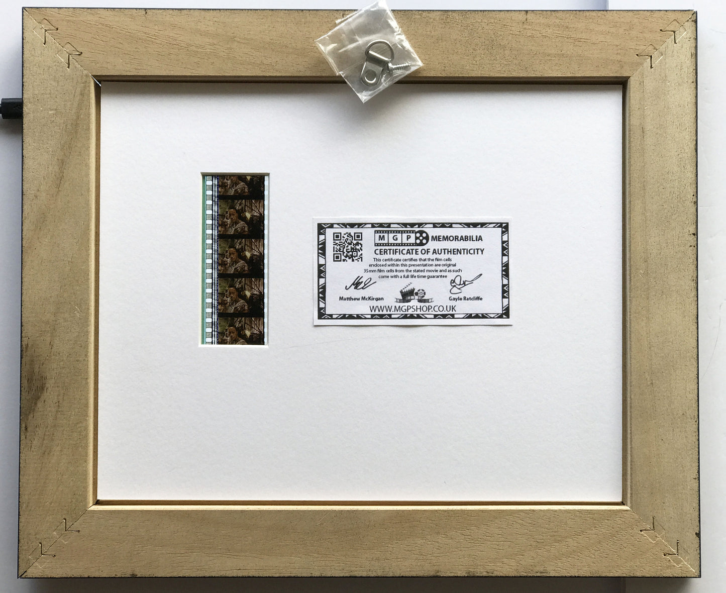 Hand crafted display featuring original film cells for THE SCORPION KING fans v2