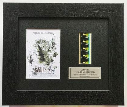 Handmade display inc original filmcells for a SAW VII The Final Chapter fans vSR