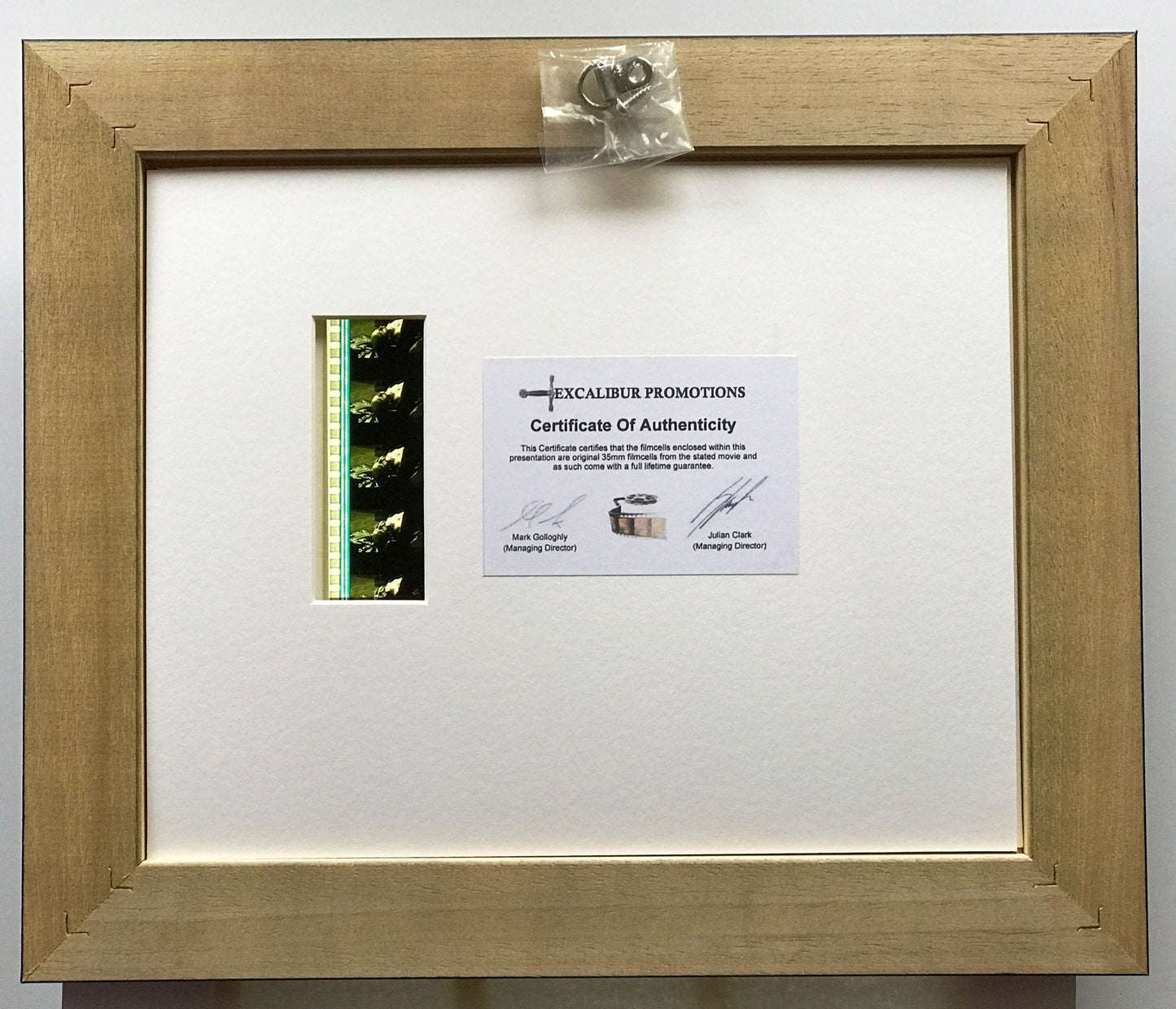 Handmade display inc original filmcells for a SAW VII The Final Chapter fans vSR