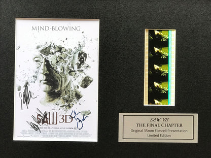 Handmade display inc original filmcells for a SAW VII The Final Chapter fans vSR