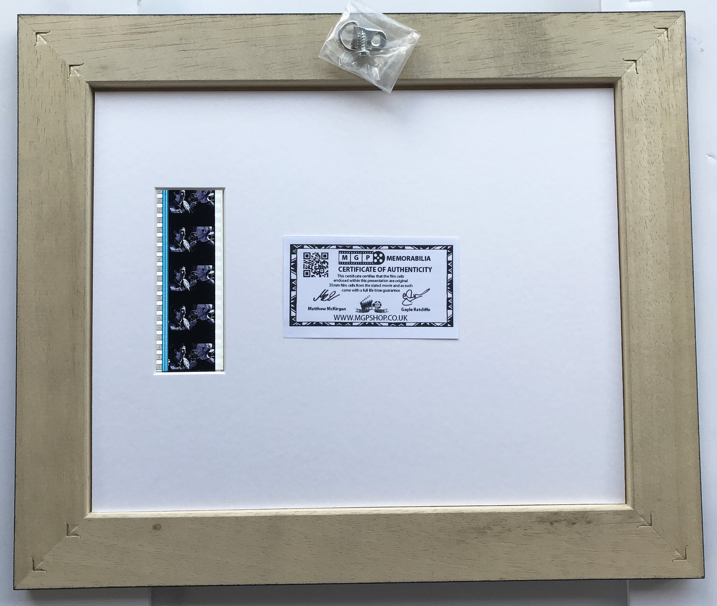 Hand crafted display featuring original film cells for Rolling Stones fans v2
