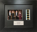 Hand crafted display featuring original 35mm film cells for a QUARTET fan v1