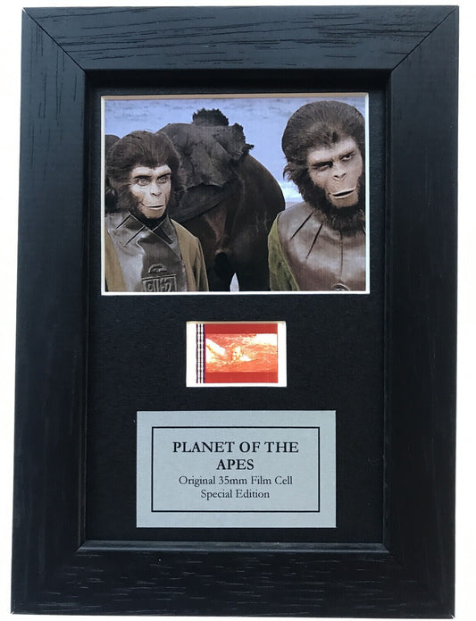 Handmade display featuring original Mini filmcell for PLANET of The APES Fans v1