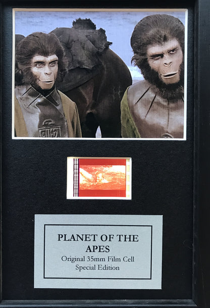 Handmade display featuring original Mini filmcell for PLANET of The APES Fans v1