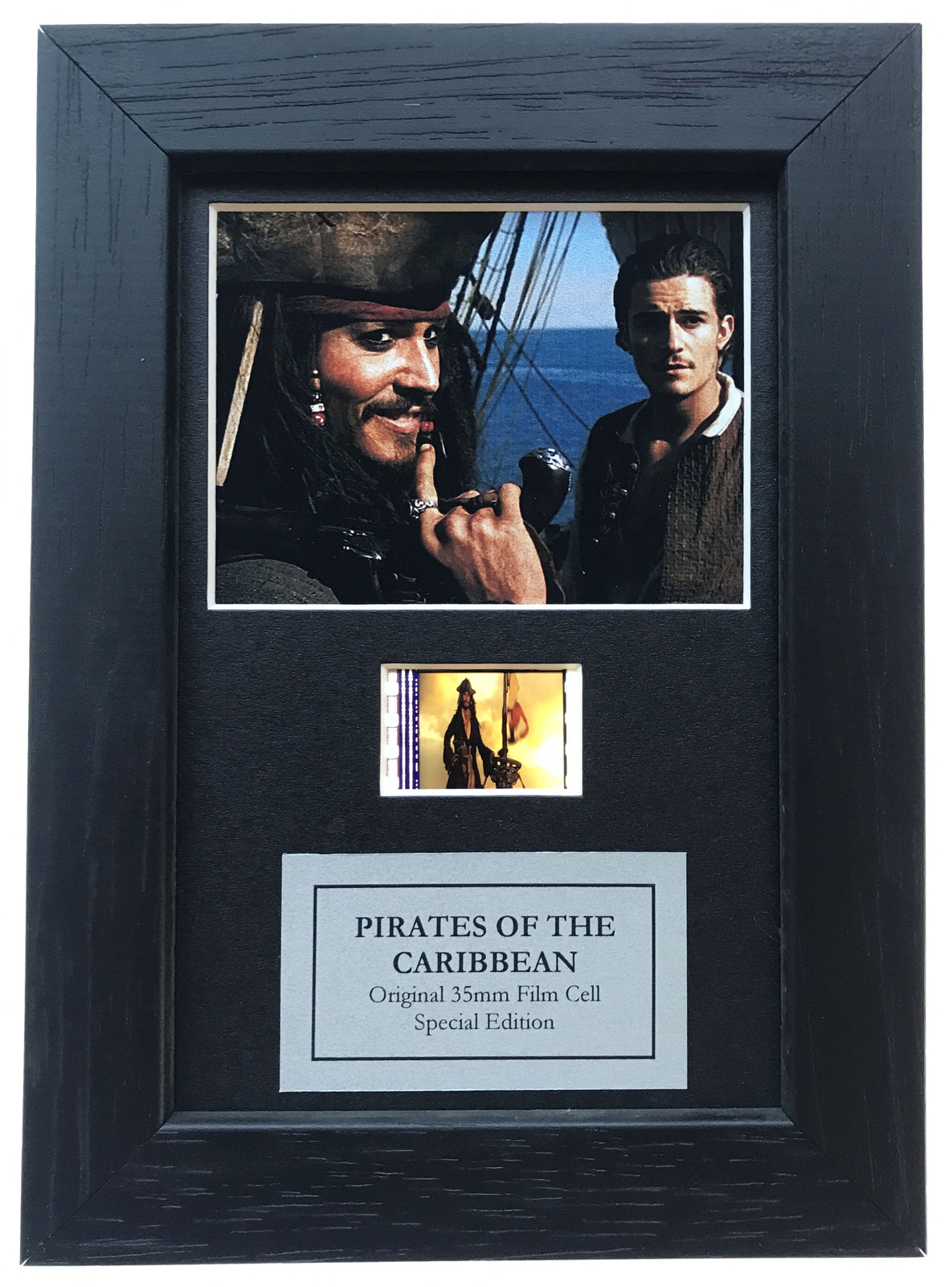 Handmade display inc original Mini film cells for PIRATES of the CARIBBEAN fans
