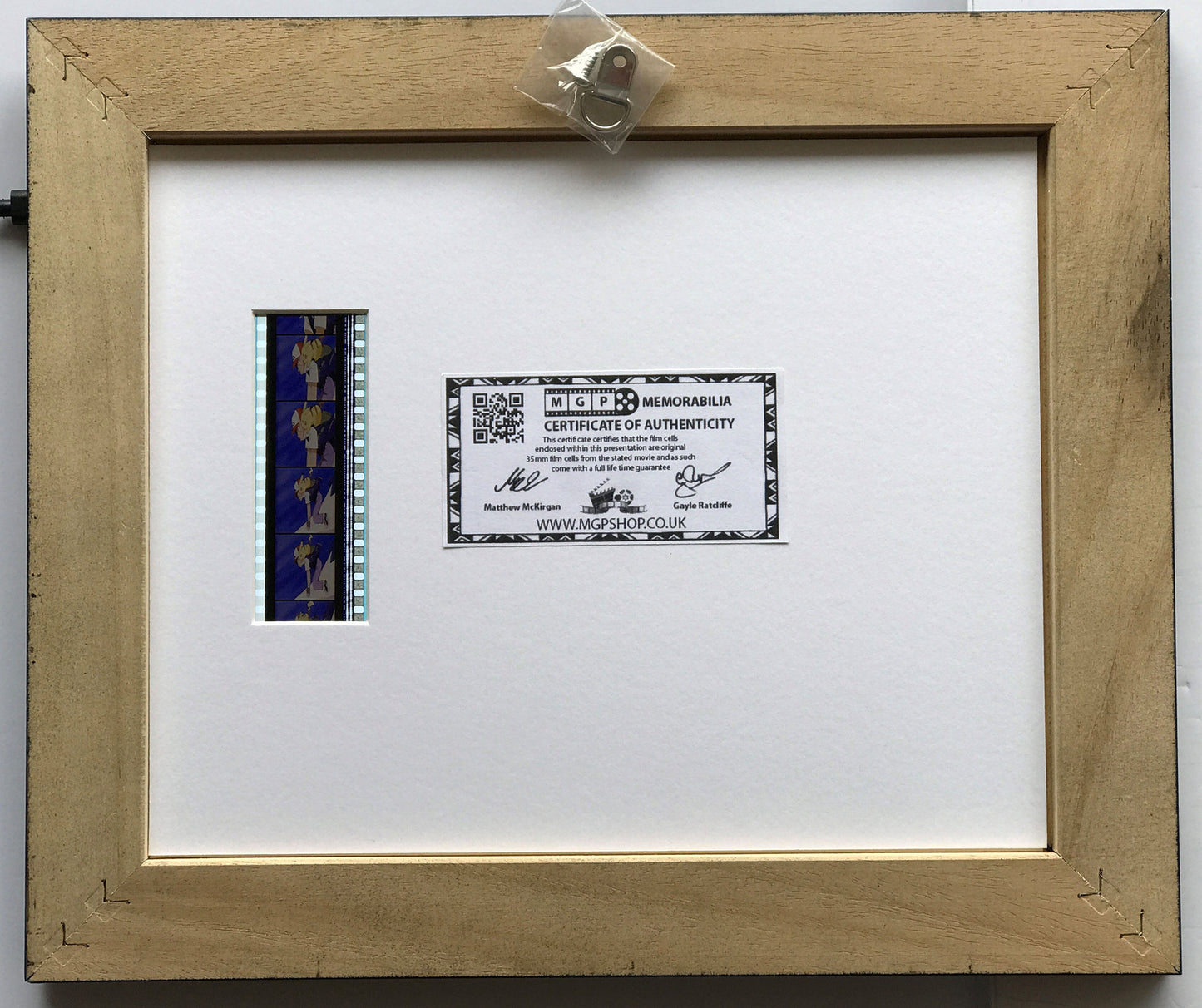 POKEMON Original 35mm Film Cells set in Quality Wood Frame + COA