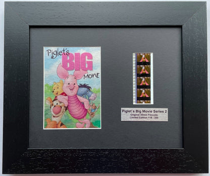 Handmade gift inc original 35mm film cells for a Piglet's Big Movie Series 2 fan