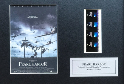Hand crafted display featuring original 35mm film cells for PEARL HARBOR fans v2
