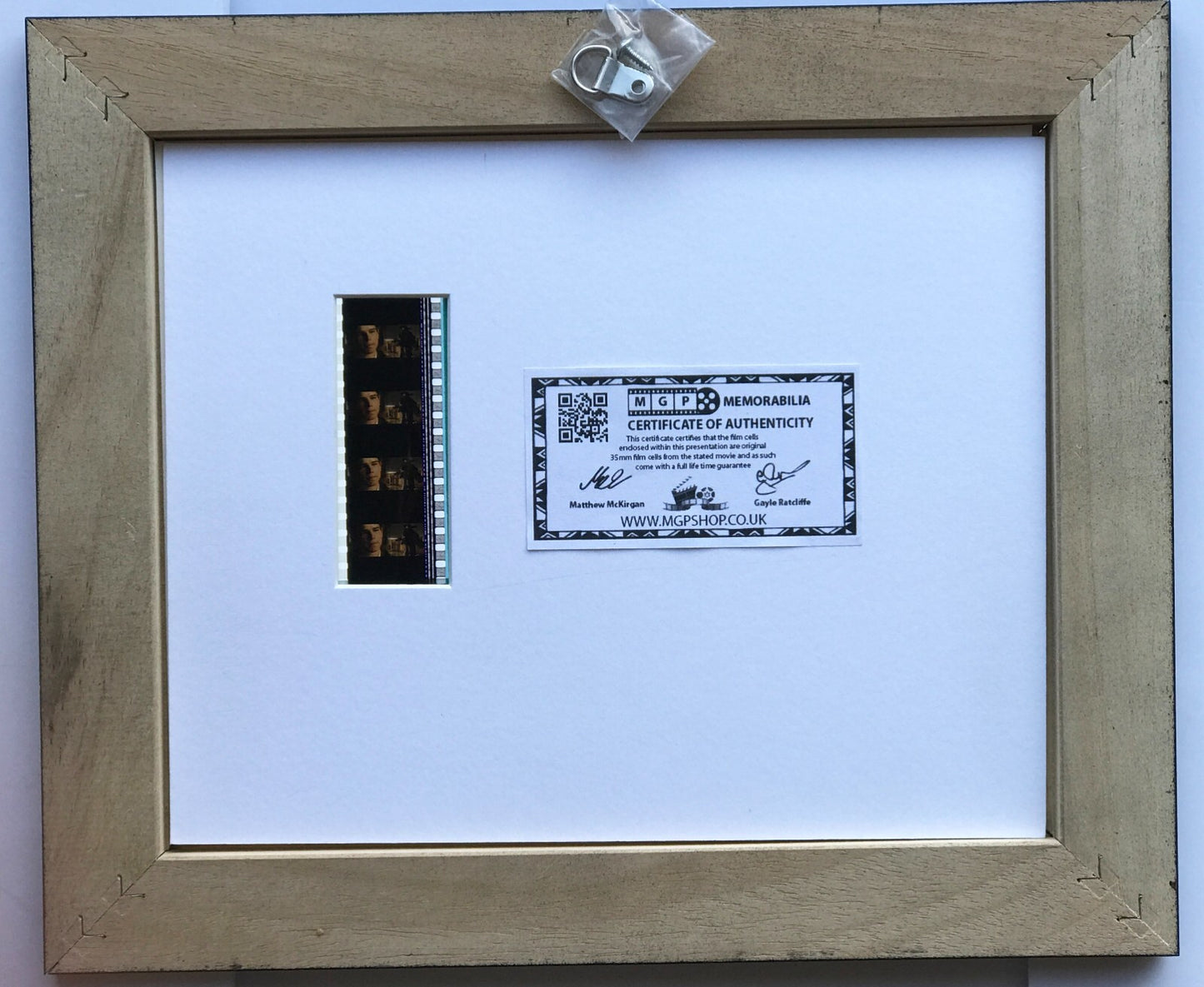 Hand crafted display featuring original 35mm film cells for PEARL HARBOR fans v1