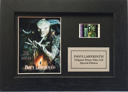 Hand crafted display inc original Mini 35mm film cells for a PAN'S LABYRINTH fan