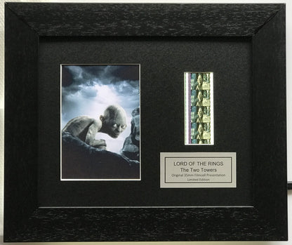 Handmade display inc original 35mm film cells for LOTR - The TWO TOWERS fans v1
