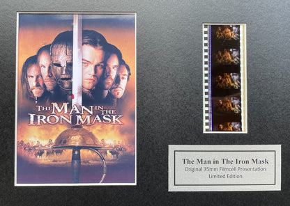 Handmade display featuring original film cells for MAN in The IRON MASK fans v1
