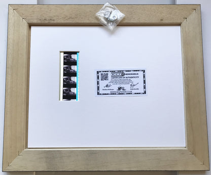 Hand crafted display featuring original 35mm filmcells for MARTIN SCORSESE fans